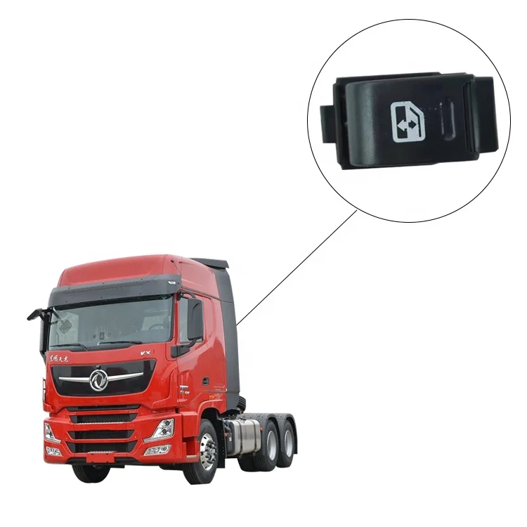 Truck Spare Parts Window Glass Lift Switch Regulator Button Control For ...