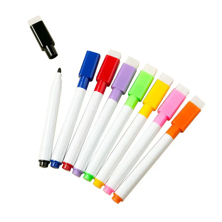 Tampon Effaceur Artline Pour Tableau Blanc - Magnétique, Forme Ergonomique - Rouge