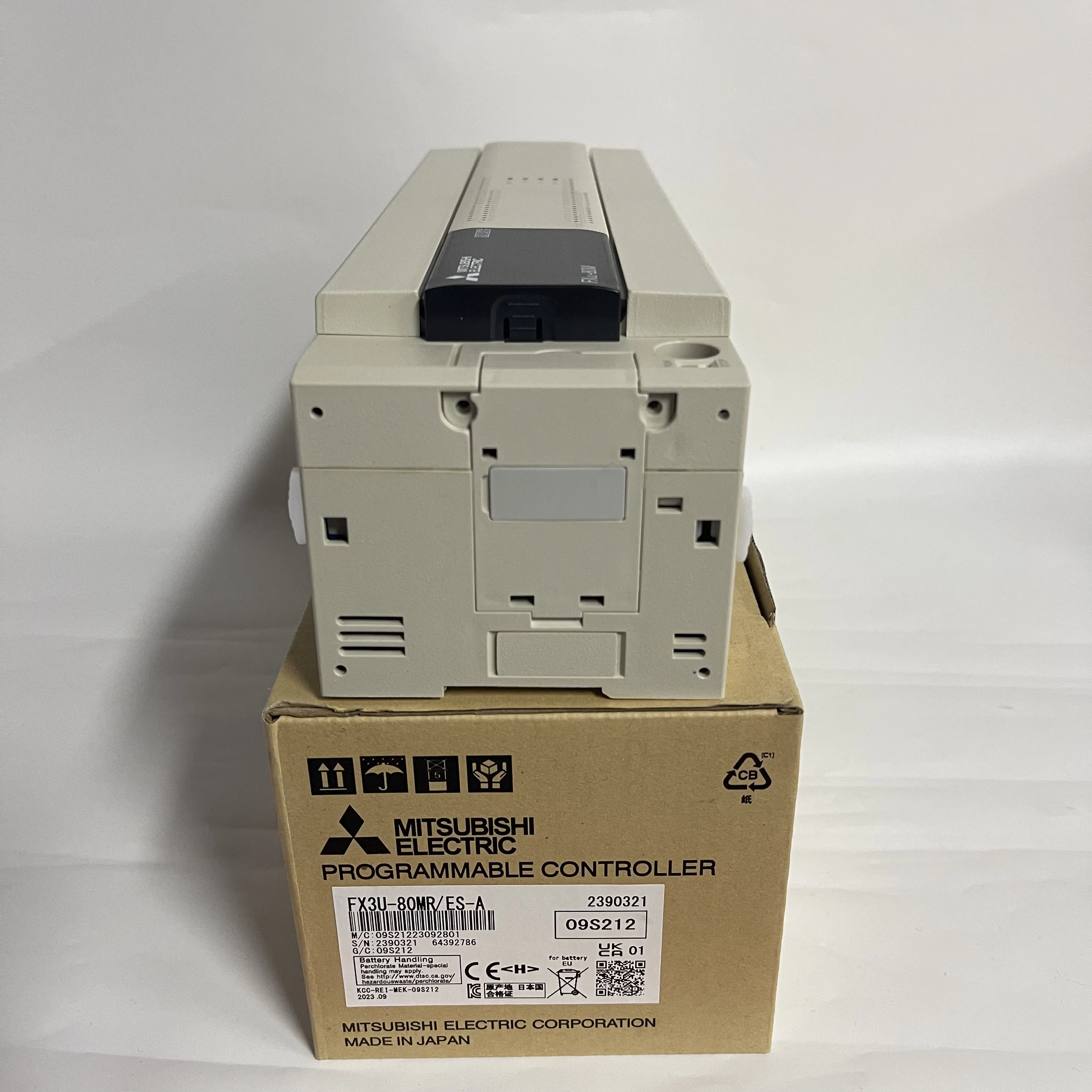 MITSUBISHI Programmable Controller MELSEC-F Series FX3U-80MR/ES-A MITSUBISHI Programmable Controller MELSEC-F Series FX3U-80MR/ES-A