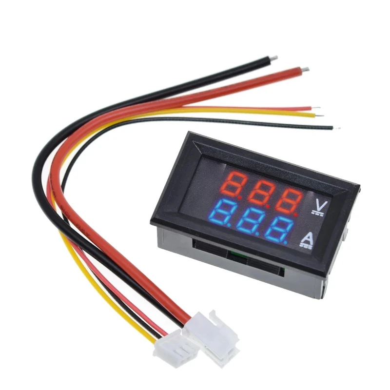 Dc 0100v 10a Digital Voltmeter Ammeter Dual Display Voltage Detector Current Meter Panel Amp