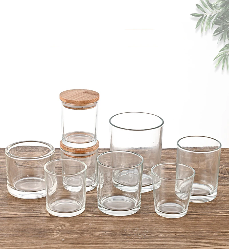 10oz 12oz Home Decor Modern Unique Empty Luxury Clear Custom Glass ...