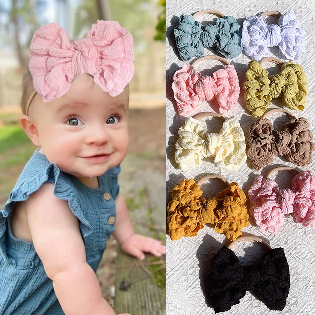 Baby Big Bow Hair Accessories Lovely Hollow Princess Baby Tuban