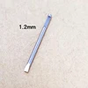 Silver 1.2mm Slotted Bits