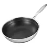 Wok para freír sin tapa de vidrio