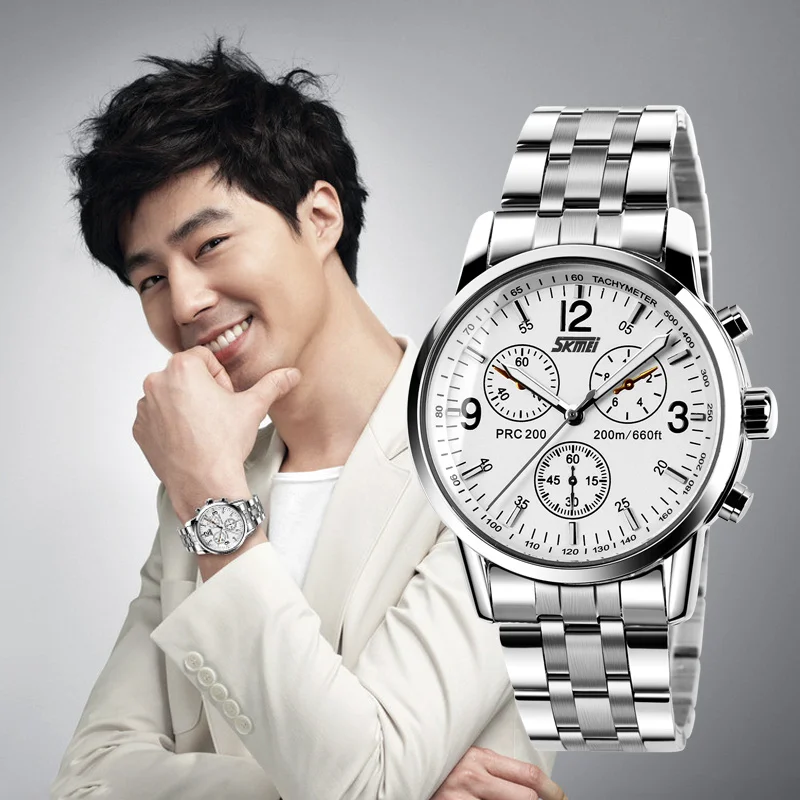 Skmei 9070 Watch - Custom Made Luxury Quartz Wristwatch