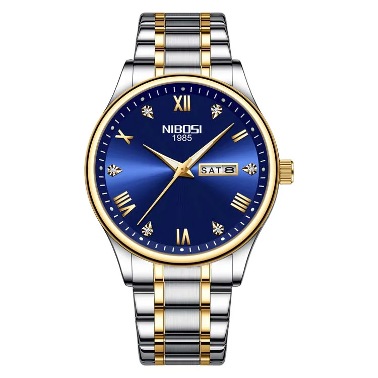 NIBOSI 2626 Unique China Mens Quartz Watch - Fashion & Business