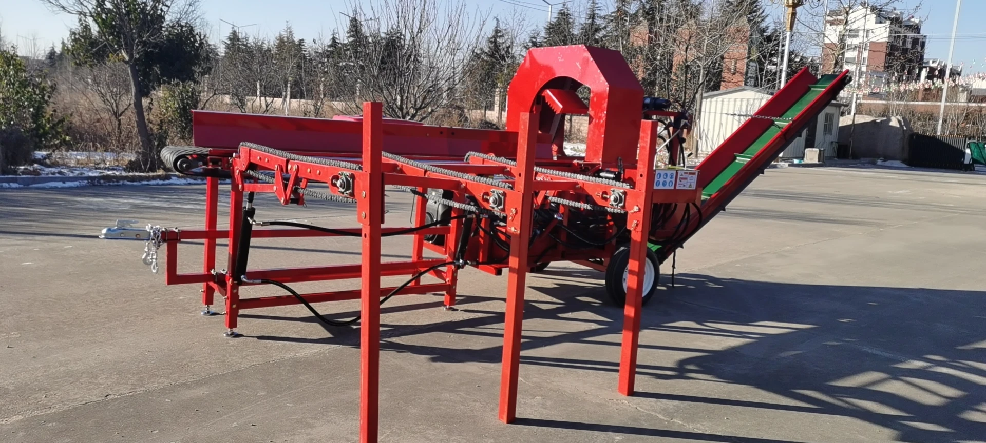 500mm Working Capacity Firewood Processor for Log Splitting