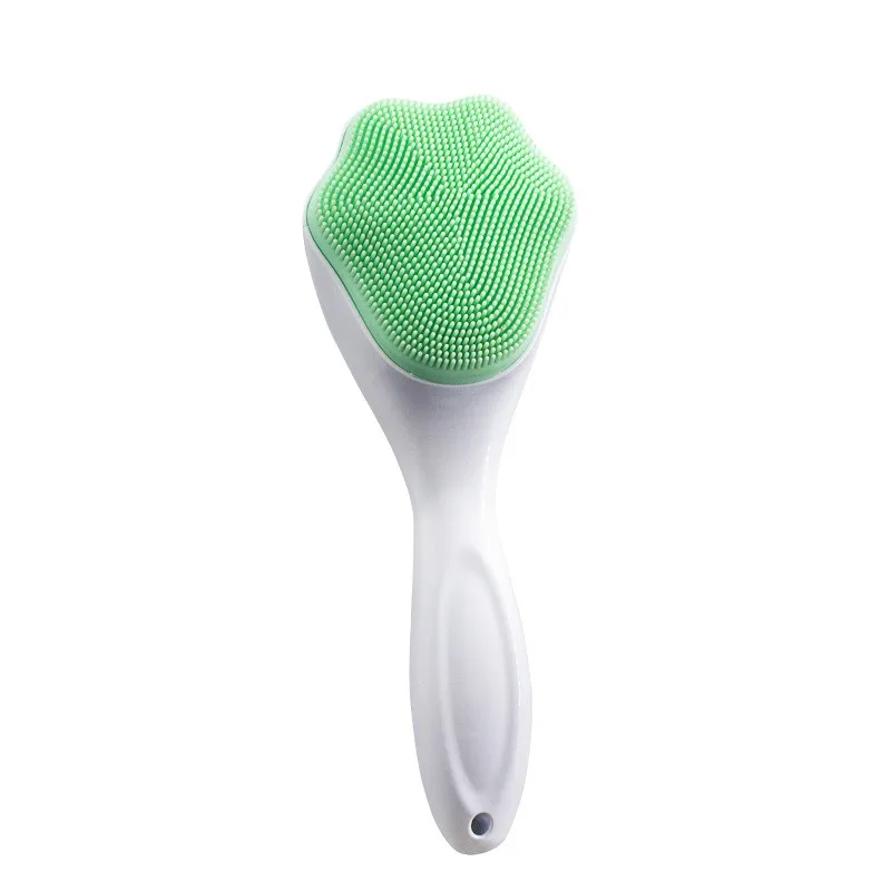 Silicone Face Scrubber Exfoliating Brush,Manual Handheld Facial