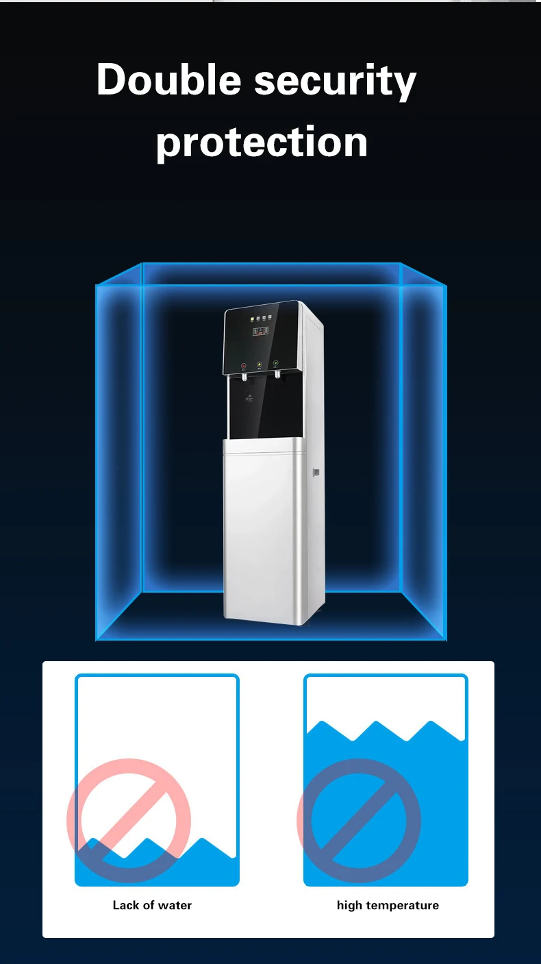 Cold And Hot Vertical Water Purifier Household Commercial Water Purifier Office Unit Water