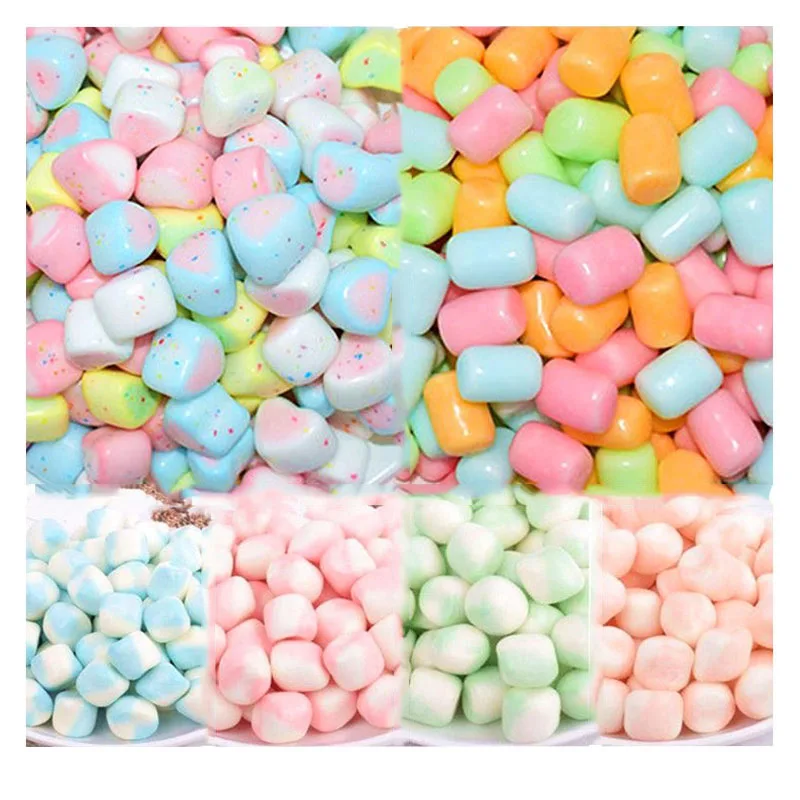 Wholesale Custom Column Cotton Candy Custom Shaped Mallows ...