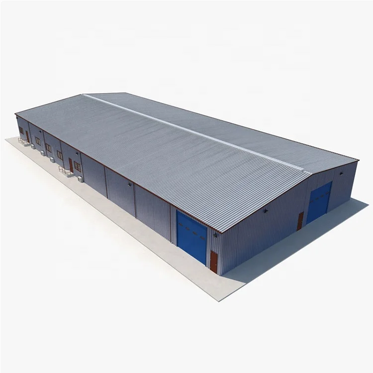 Low Cost Industrial Shed Designs Prefabricated Steel Structure Warehouse