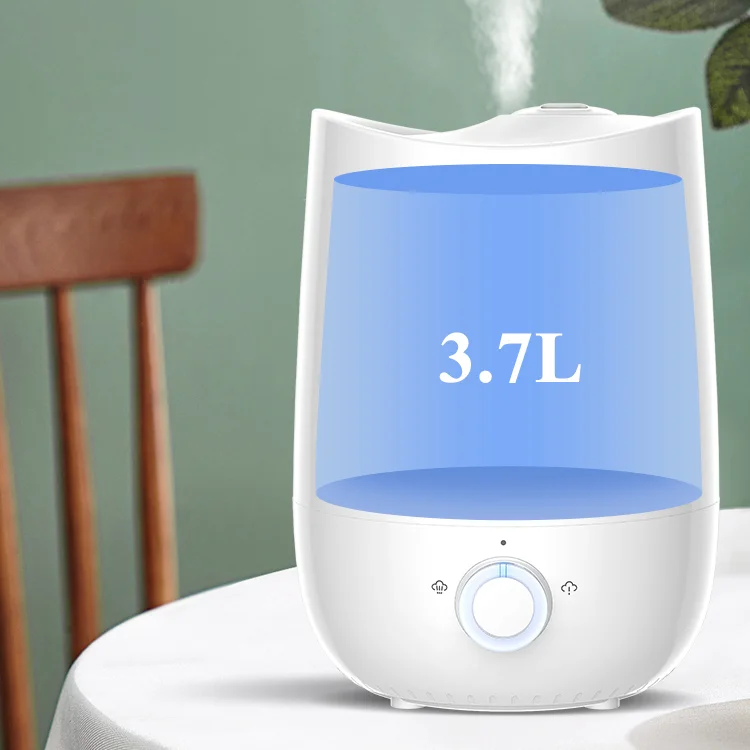 RUNAL 4L Cool Mist H202L Humidifier Desktop Ultrasonic Air Humidifier for Home
