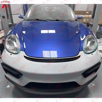 Z-ART 718GT4フロントバンパー (ポルシェ用) 987.1フェイス