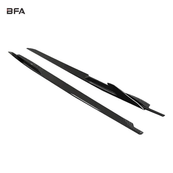 2017-2024 New BFA Audi R8 Models' Bumper Type Side Skirts Dry Carbon Fiber Bumpers Bolt-On Replacement