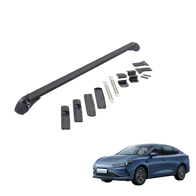 Универсальные алюминиевые поперечины для BYD Seal 05-DMI, совместимые с седанами, чехол для автомобиля, 2 замка, усиленные, удобство для багажа