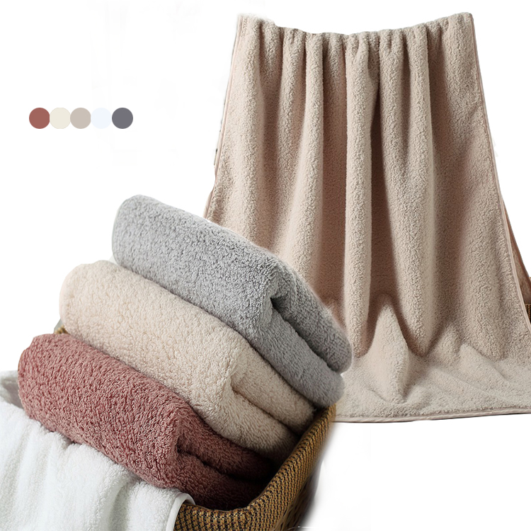 Оптовая продажа 100% Египетский хлопок 32s большие толстые антибактериальные полотенца