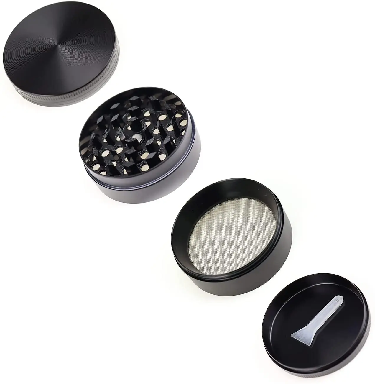 2022 Cool Aluminum Herb Tobacco Grinder Kit Cute Girly Smoking ...