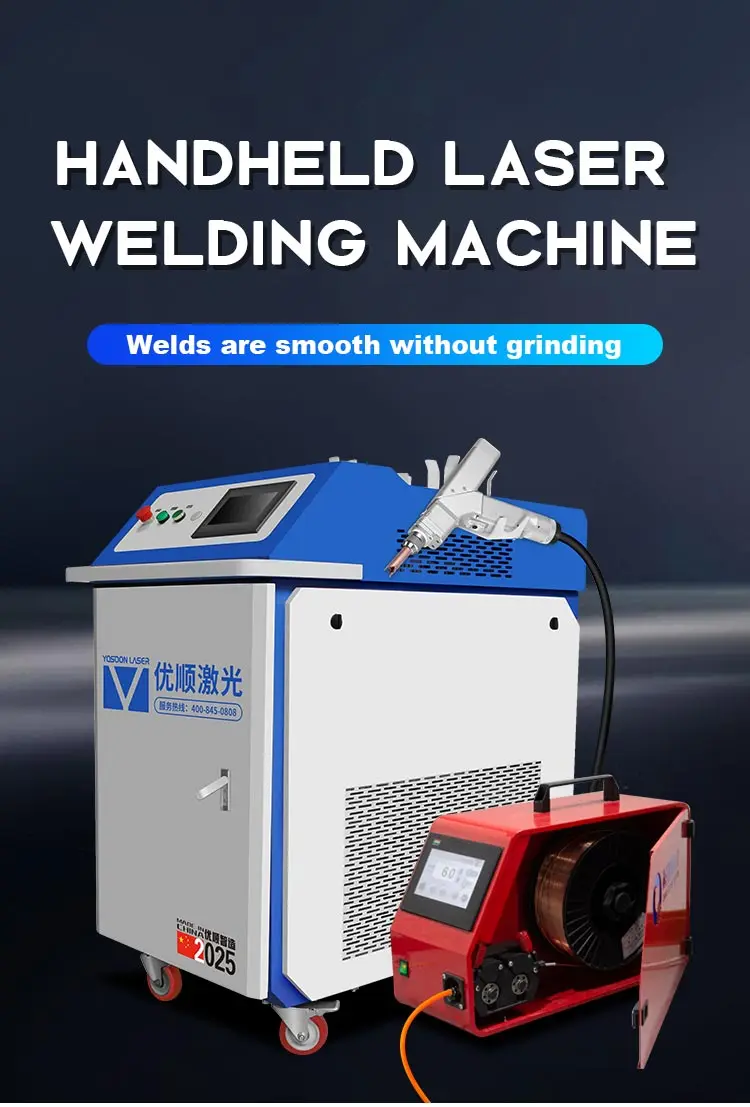 Repairing Stainless Steel Laser Spot Welders Soldering 2000w Ipg