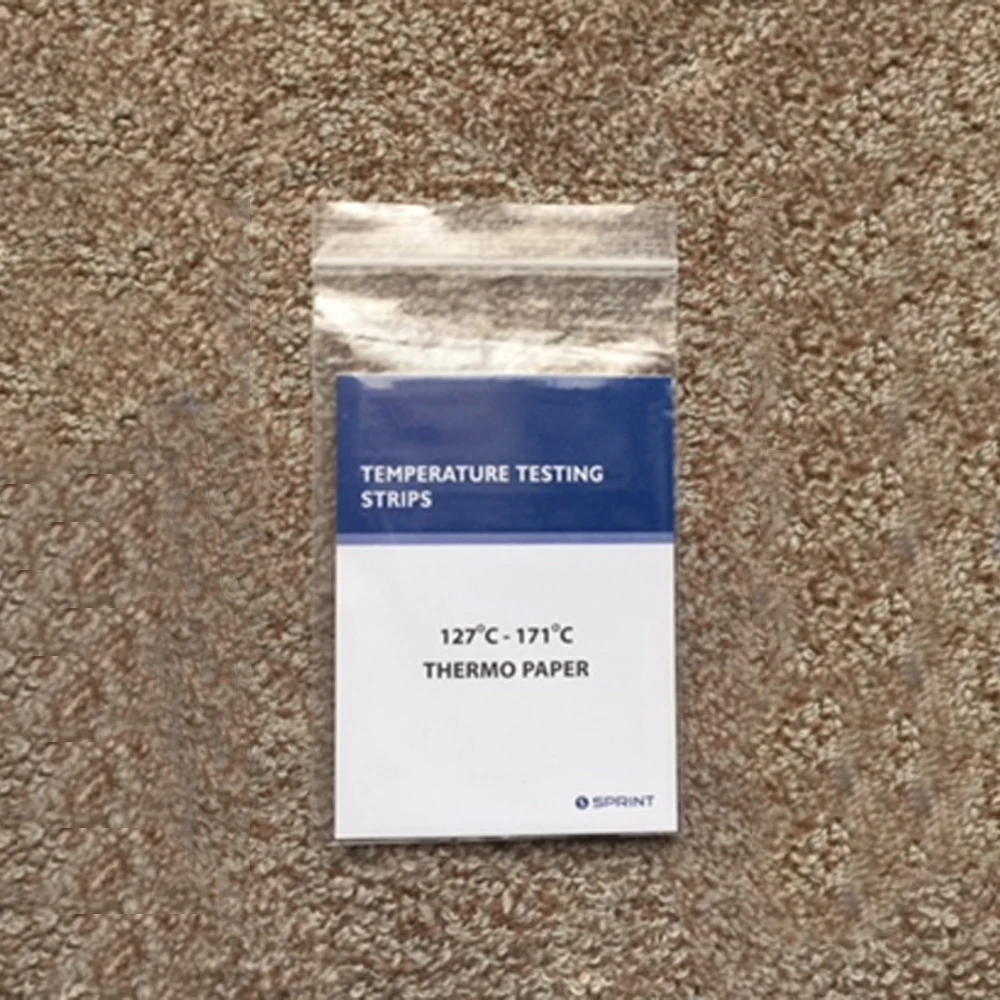 Paper Temperature Sensor 127-171°C Thermal Paper - Temperature Transfer Indicator Test Paper for ...