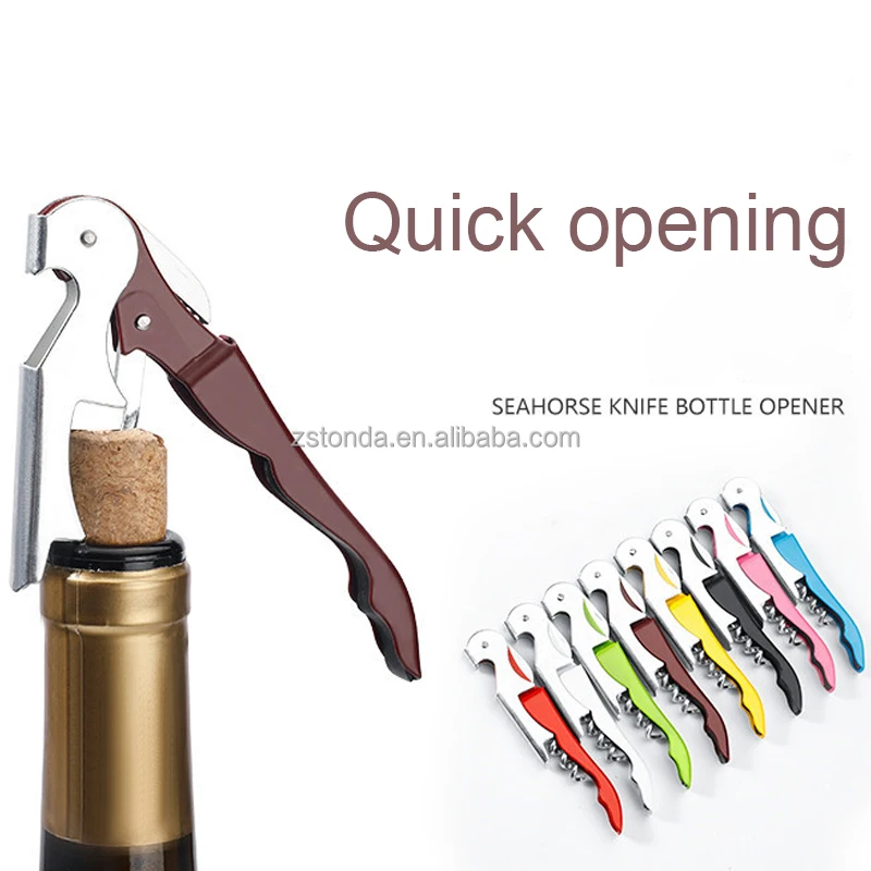 Waiter Corkscrew Wine Openers Wine Key For Bartenders Multi Colored Classic Bottle Opener For