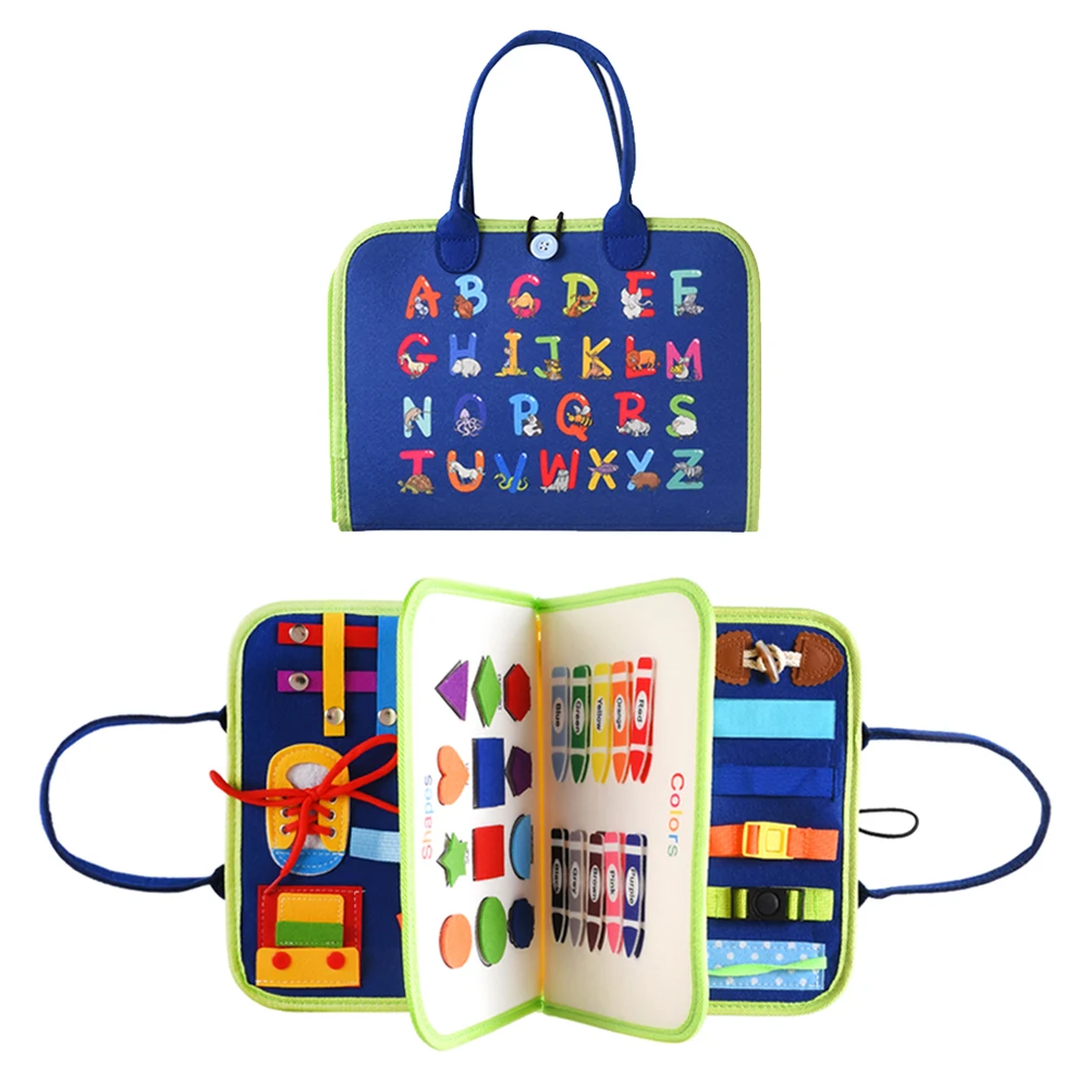 Af New Release Toys Early Educational Montessori Activity Board For ...