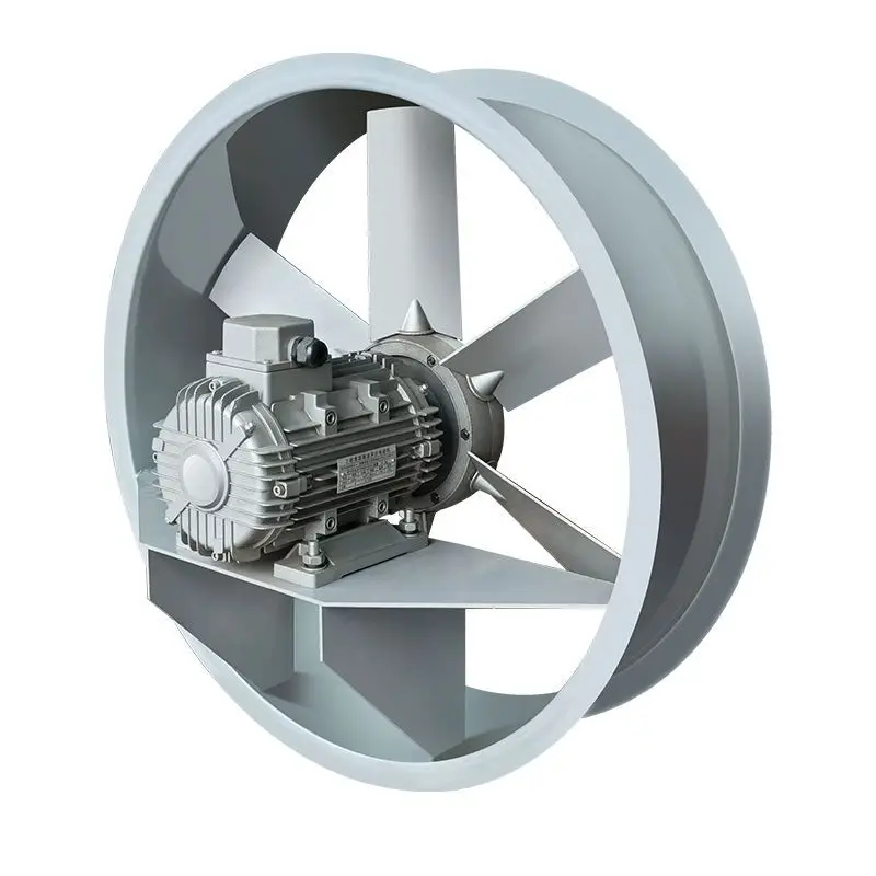 Axial Flow Fan, Aluminum, 220v, Electric - detail 4