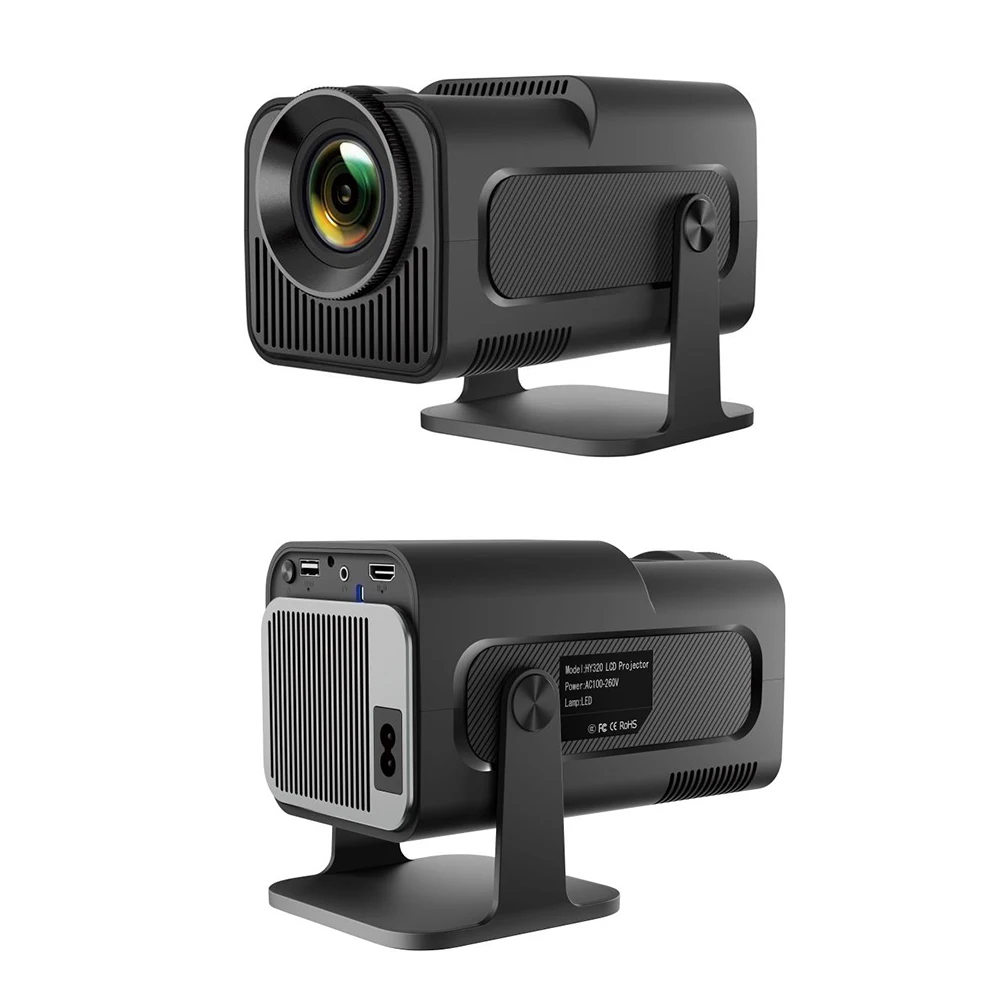 HY320 Pro Projector: 1080P Full HD, 300 ANSI Lumens, Android 11