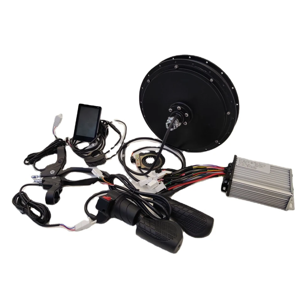 Professional Supplier Electric Bike DIY&Customized Motor Kits M5 LCD Display 36V 48V 500W 750W Rear Gearless Spoke Motor for Fat