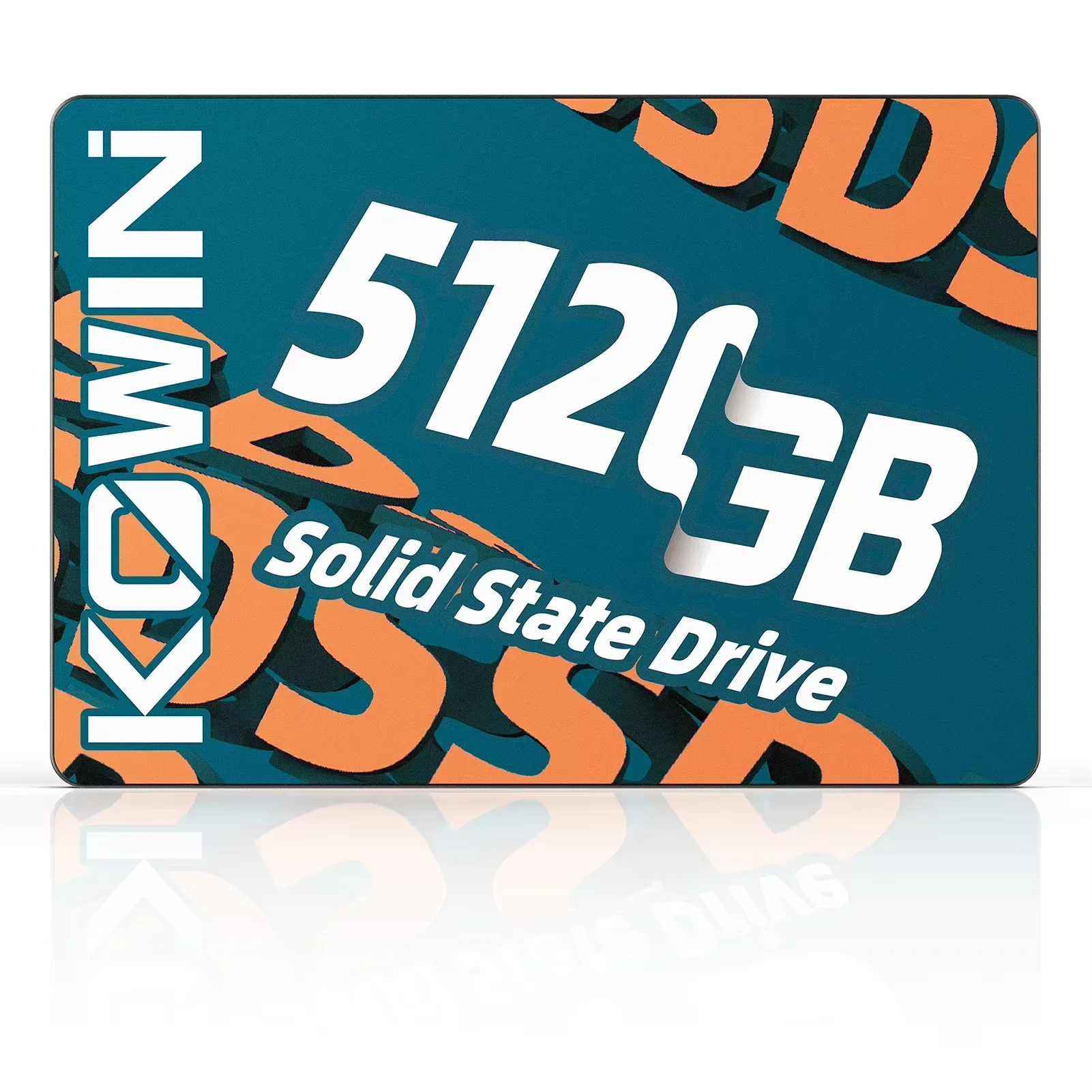 KOWIN 512GB SATA SSD - Real Storage Capacity, 520MB/s Read Speed