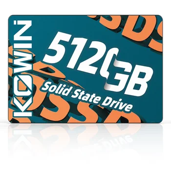 KOWIN 512GB SATA SSD - Real Storage Capacity, 520MB/s Read Speed