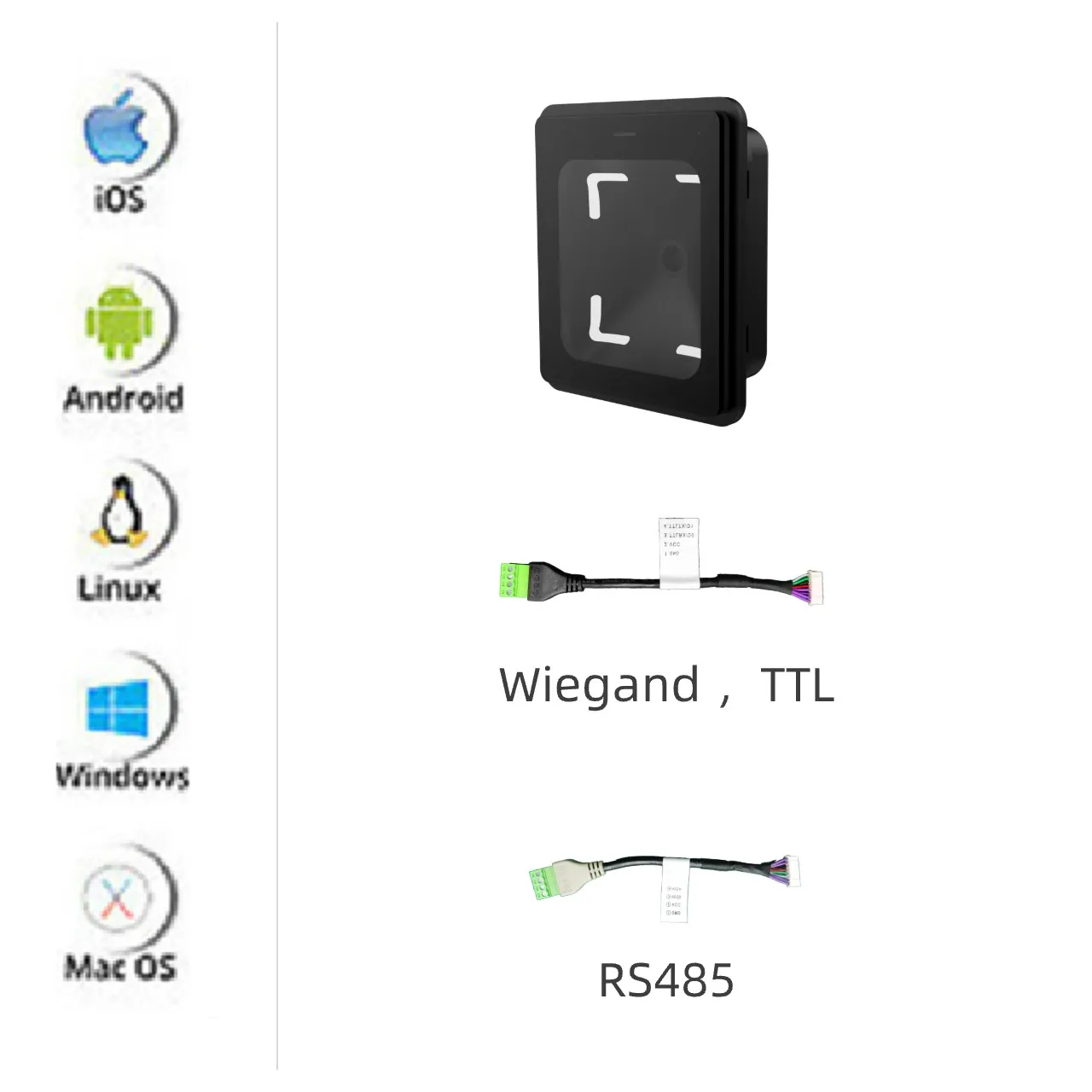 COOLCODE Q300埋め込みUSB QRコードリーダー1D 2D OEM ODM