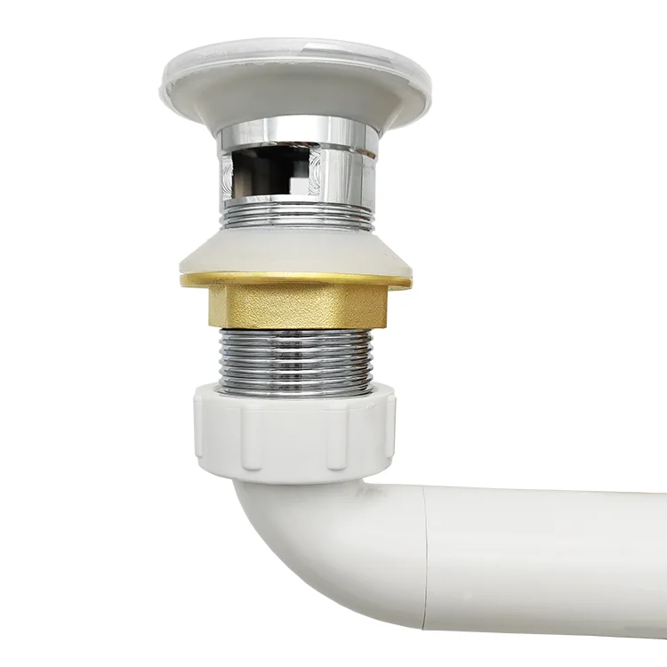 Plastic Ptrap With Brass Strainer Plumbing Accessories Toilet P Trap