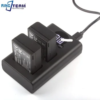 Nikon Z50 EN-EL25 MH-32充電式リチウムイオンバッテリー用LEDデュアル