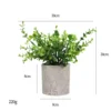 Green Artificial Potted Plants