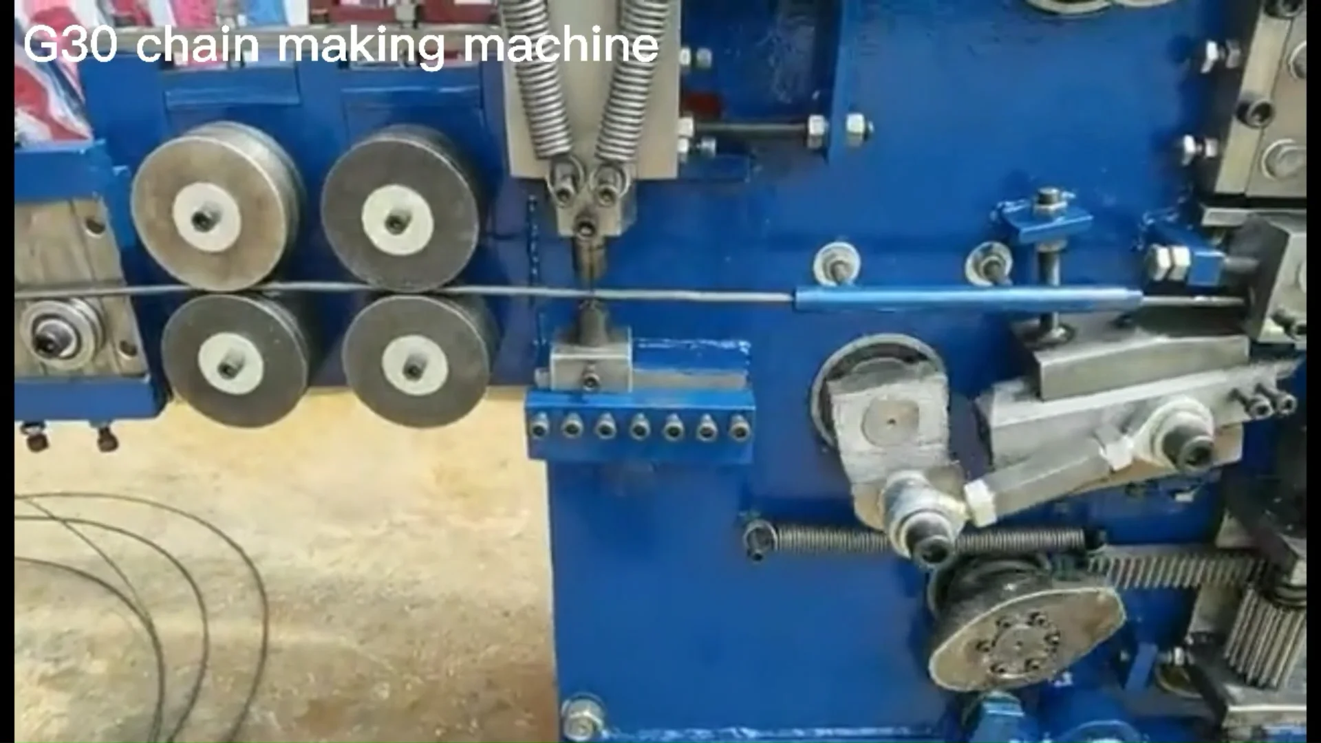 Manual Bending Chain Machine Max Duty Key Motor Training Power