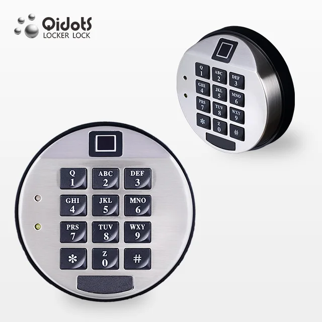 Qidtos Hight Security Digital Keypad Biometric Fingerprint and Code  Lock for Home Safes Gun Safes Bank Safes