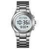 3 Silver Case Silver Dial