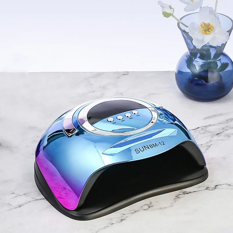 Portable SUN BM-12 UV LED Nail Lamp 300W with 72 LEDs & Timer