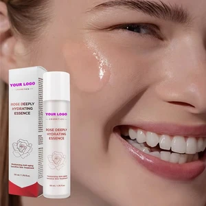 Hydrating & Soothing Sulfate-Free Gentle Face Serum Ceramide & Rose Water Daily Moisturizing Barrier-Repairing & Redness-Calming