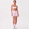 Bra+Shorts - Rose pink