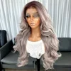 Two-Tone Black to Platinum Blonde