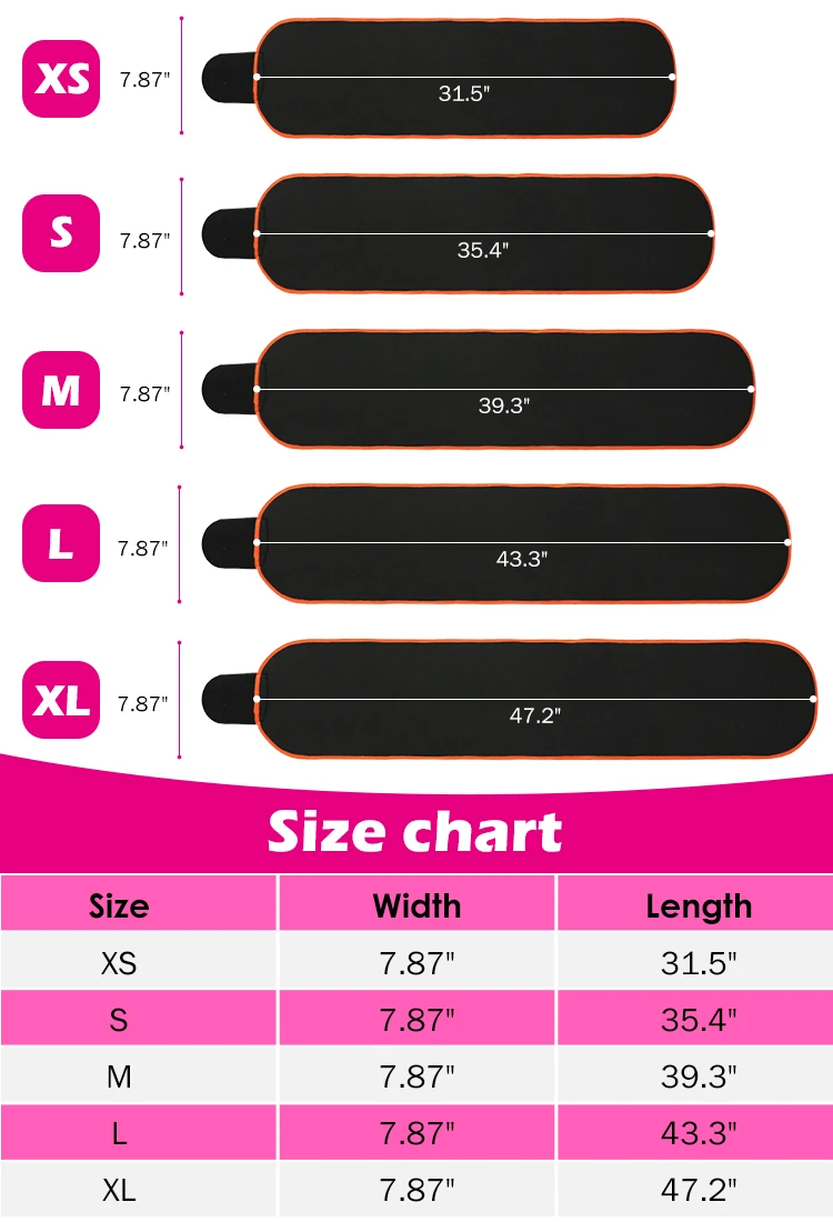 NANBIN бесплатный образец потеря веса латекс дизайн впитывает пот и утягивающий пояс для похудения плюс размер регулируемый талии