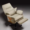 Ivory+Genuine Leather+Ventilate+Heat+Air Bag Massage