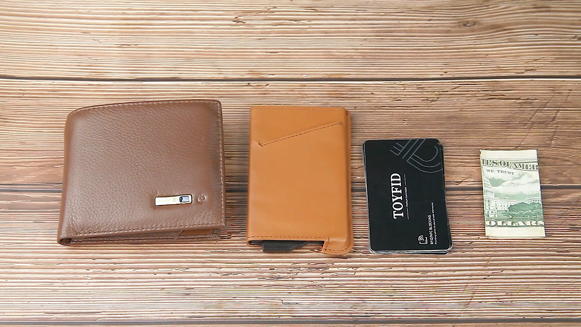 'Washed' wallet Wallets, card holders