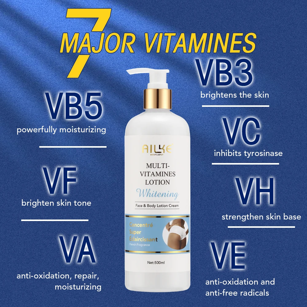 Private Label OEM Remove Spots Body Cream Soothing Cream Repair Skin Whitening Lightening Body Lotion