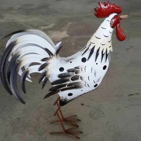 Rural metal rooster