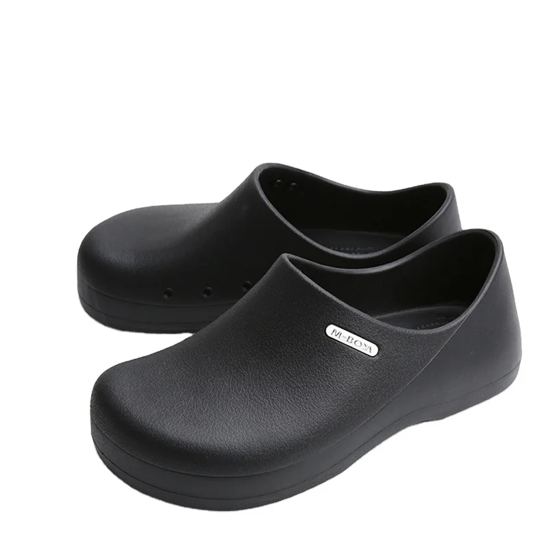 Hotel Kitchen Chef Shoes Non-Slip Safety Design for All Seasons-Summer Winter Autumn