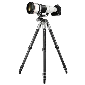 Fotopro Professional Technical Carbon Fiber Portable Lightweight Telescope Digital Dslr Camera Stand Tripod detail image