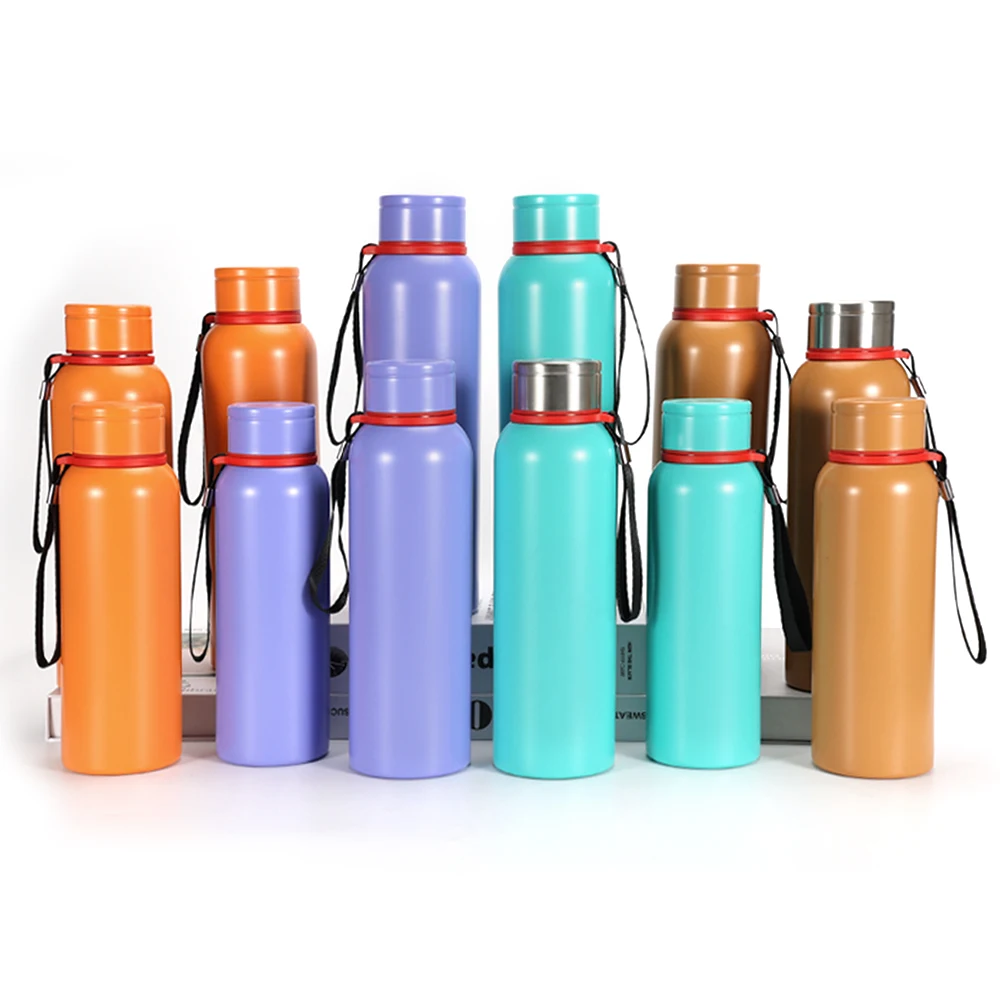 Dropship 25oz Copper Plating Vaccum Thermo Water Bottles With Wide Mouth  For Indoor And Outdoor Use to Sell Online at a Lower Price