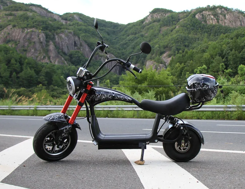 New arrive high quality wholesale citycoco 1000w wide wheel off road electric motorcycle with CE certificate